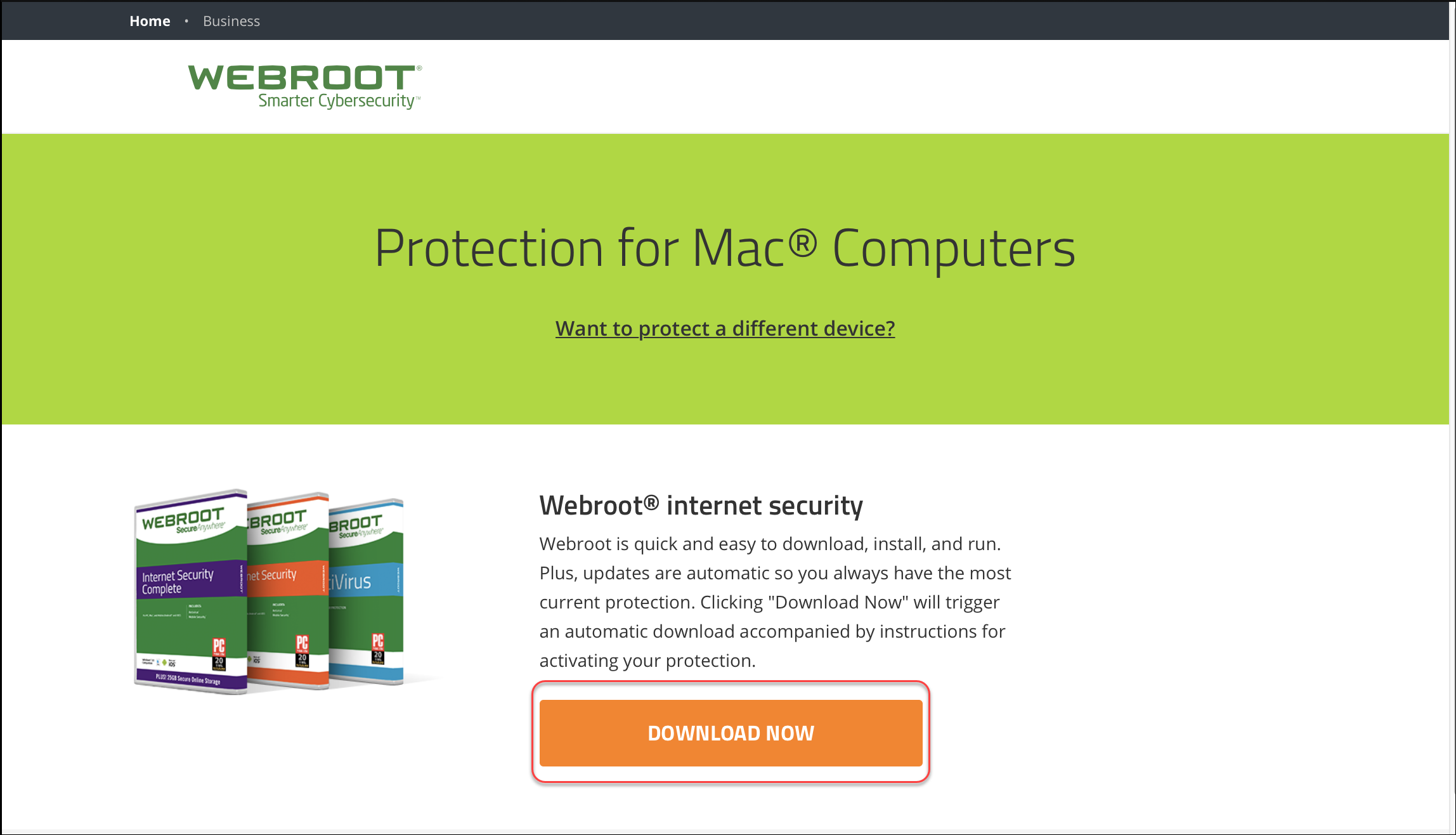 latest version of webroot for mac