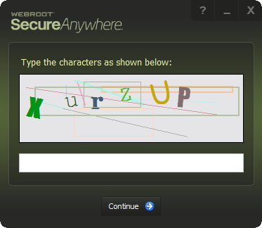 Enter the characters from the CAPTCHA