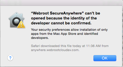 install webroot on mac