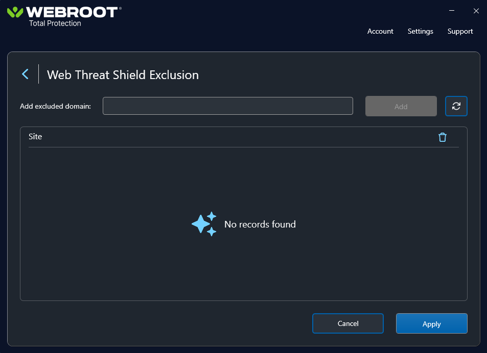 Webroot Ransomware Protection Webroot Web Threat Shield Settings